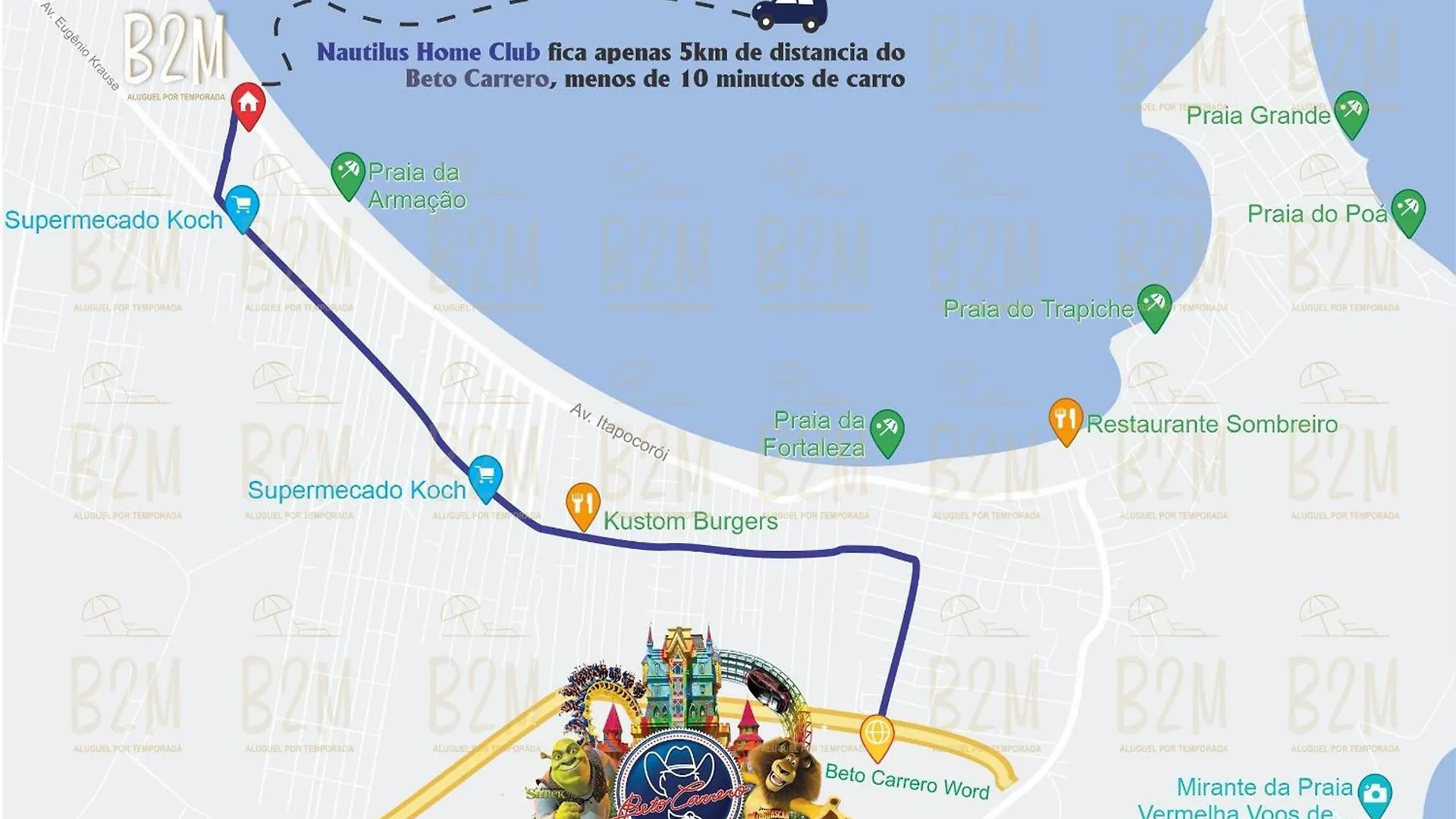 Homeclub A Beira Mar, Beto Carrero, 3 Piscinas Penha  Apartment Penha (Santa Catarina)